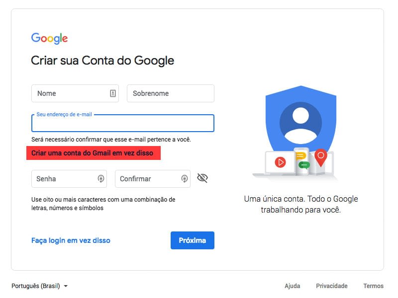 como ver a senha da sua conta do google 